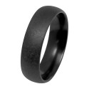 BLACK DUETTO , MATT FINISH RING, 6mm.