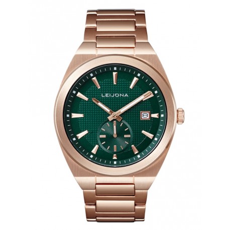 Leijona Blägä (Rose gold & Royal green)