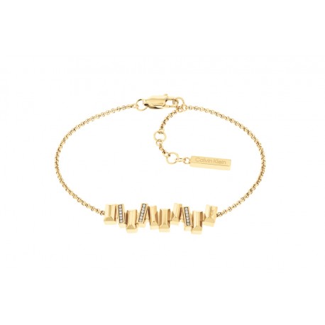 CALVIN KLEIN LUSTER BRACELET ( Gold )