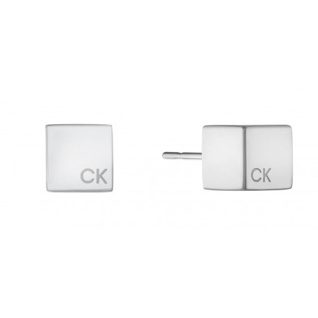 CALVIN KLEIN MERIDIAN EARRINGS ( Silver )