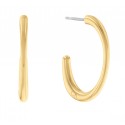 CALVIN KLEIN PLAYFUL ORGANIC SHAPES EARRINGS (Gold)