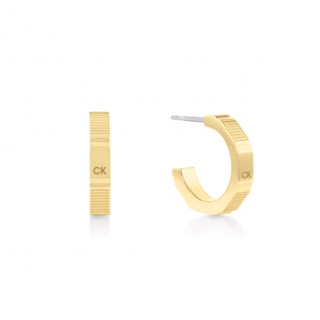 CALVIN KLEIN ESSENTIAL SHAPES EARRINGS ( Gold )