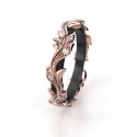 Festive 14k Punakulta Timanttisormus Feeniks 0,08 ct