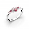 Festive Nelly Pink - 14k valkokulta