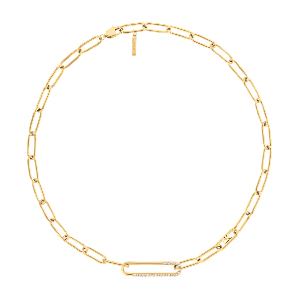 Calvin Klein Asymmetrical Necklace