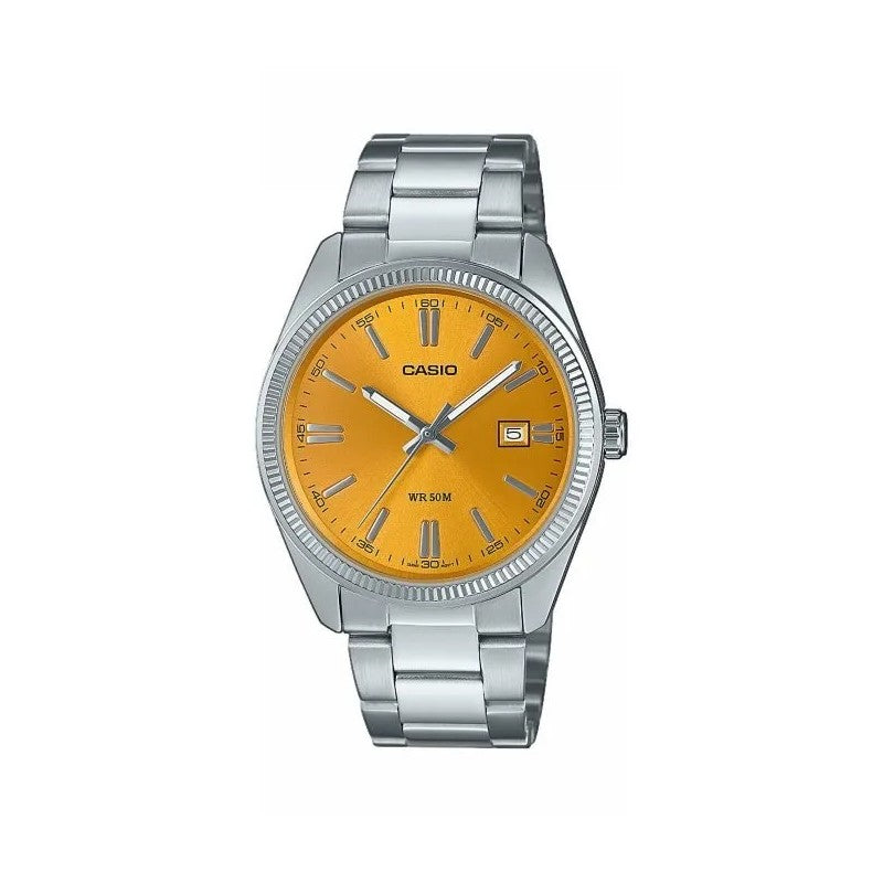 CASIO TIMELESS COLLECTION YELLOW