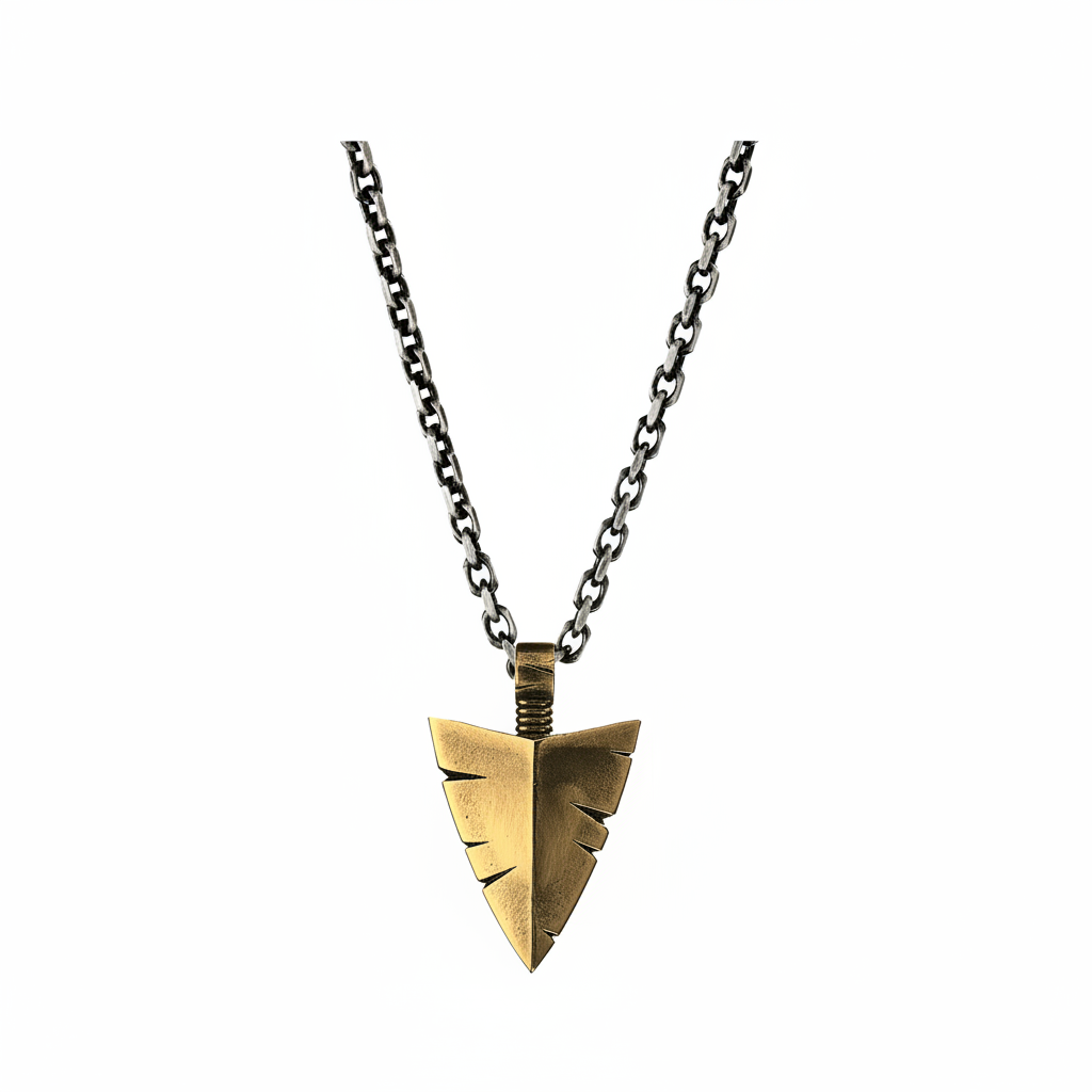 Resized arrowhead necklace image